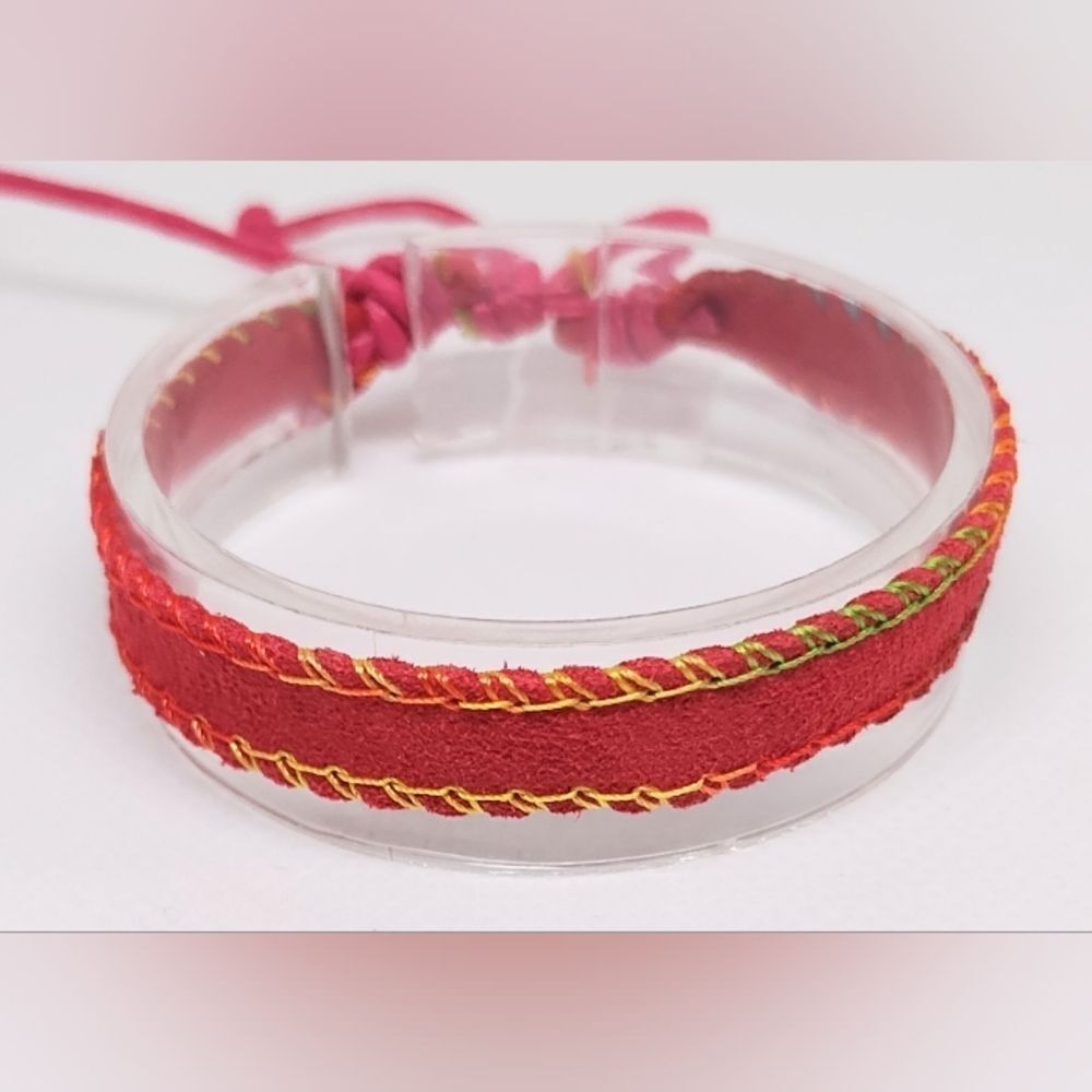 Men's bracelet red new e77